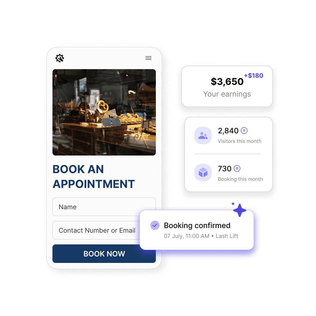Smart Website feature visual